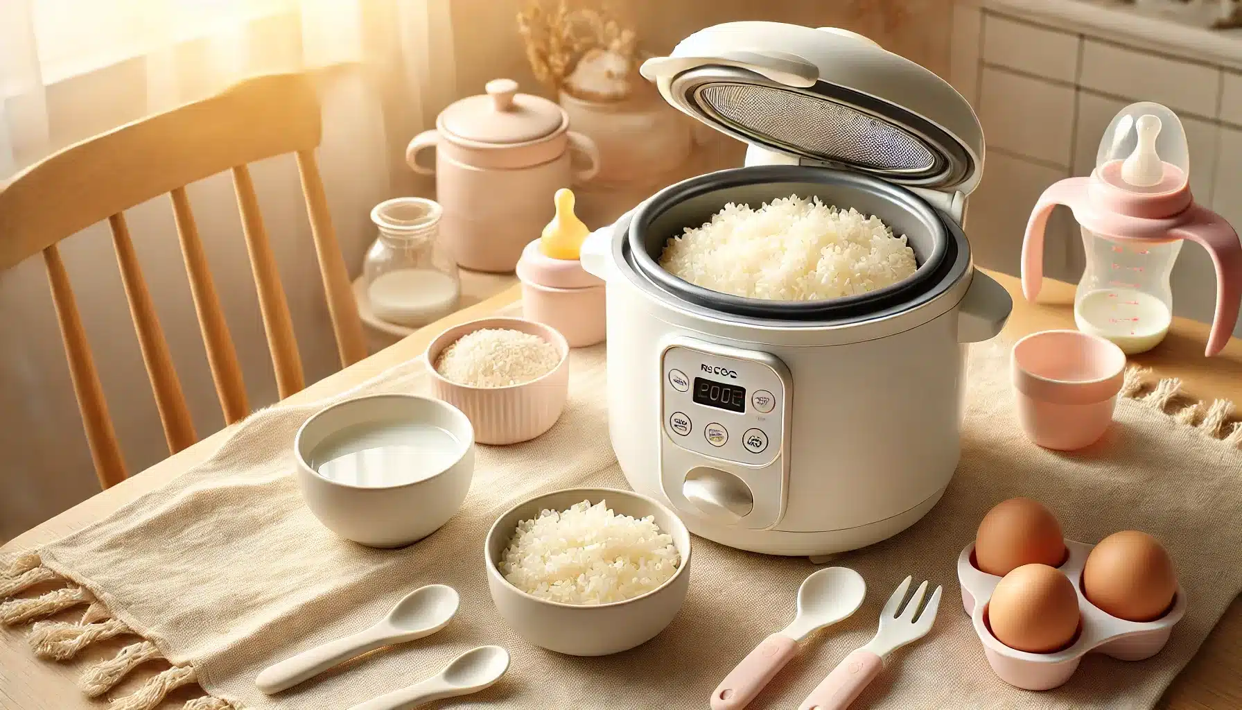 ①軟飯を炊飯器で1合作る時の水の量と離乳食に最適な作り方『軟飯 炊飯器 1合 水の量』