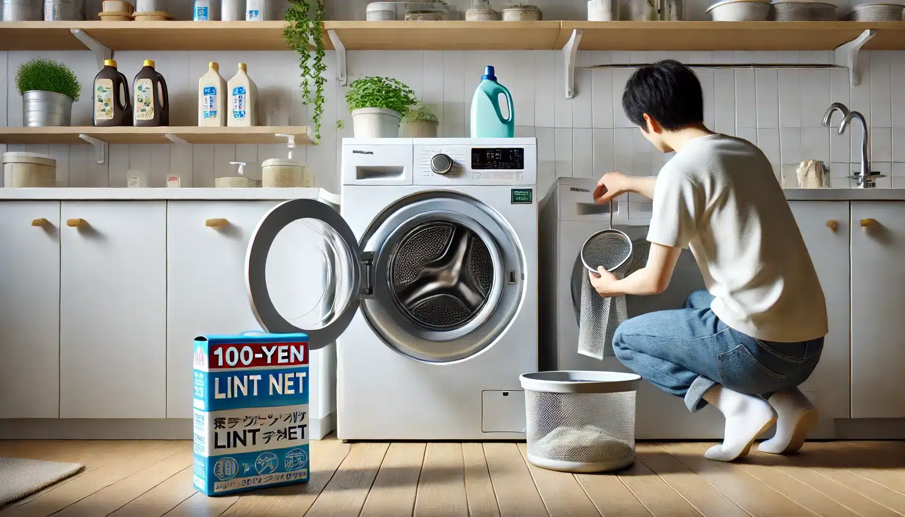 ①100均の洗濯機ゴミ取りネット使える？破れた時の代用や交換方法『洗濯機 ゴミ取りネット 100均 破れた 代用 交換』