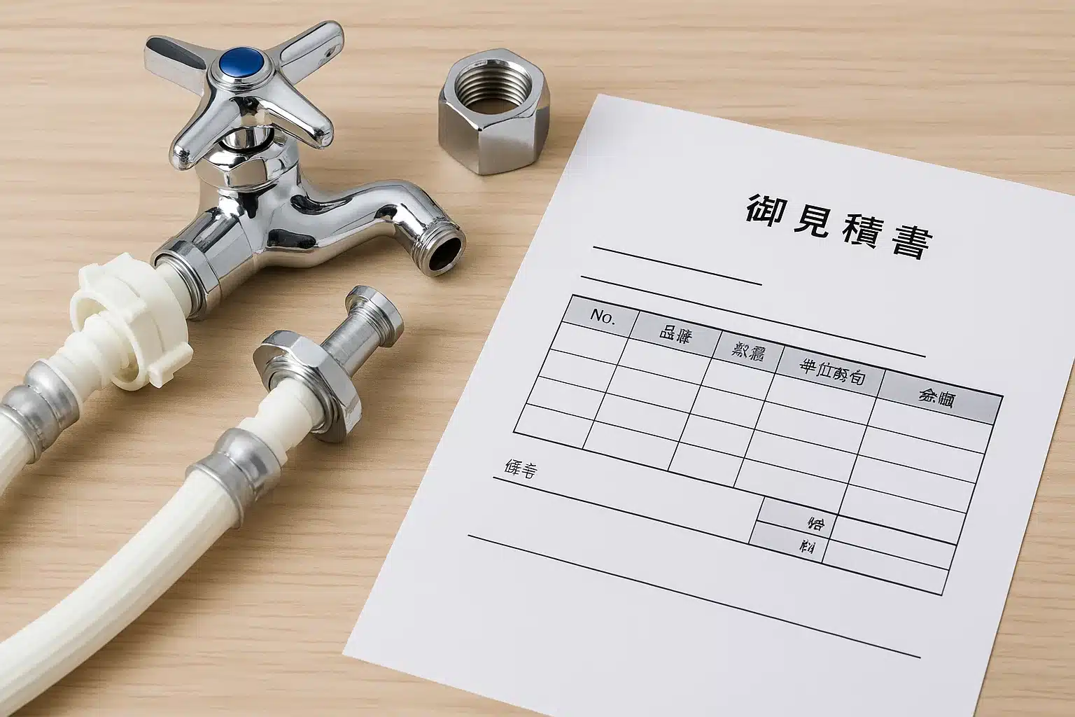 ⑮洗濯機の蛇口交換を業者に依頼する場合の費用相場『洗濯機 給水ホース はまらない 奥まで入らない 付け方』