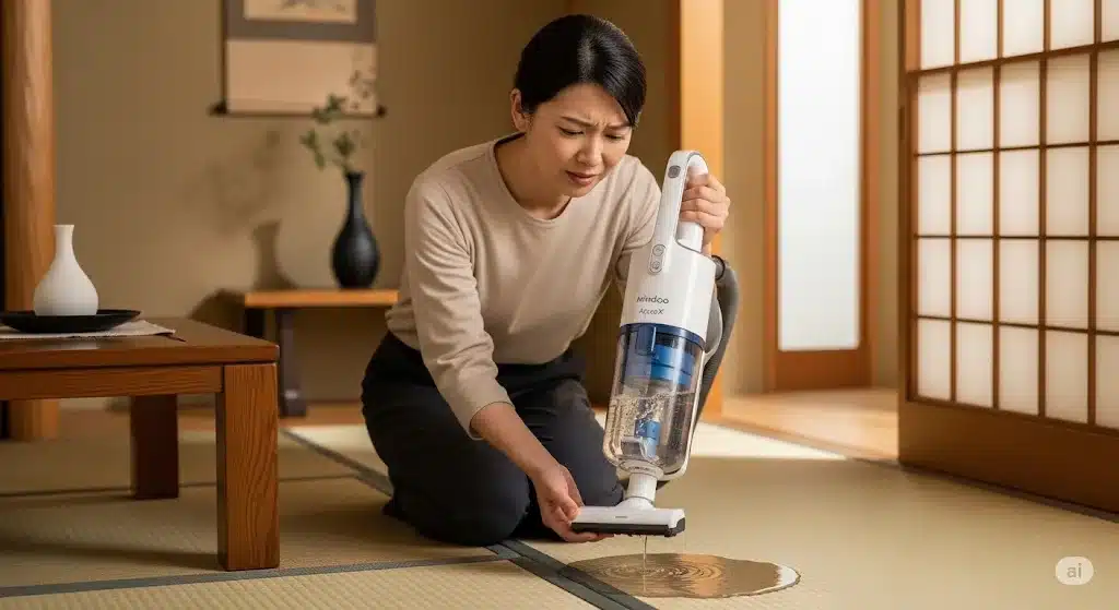 ⑭よくある使用時のトラブルと解決法『ミンドーアクアエックス掃除機 口コミ デメリット』