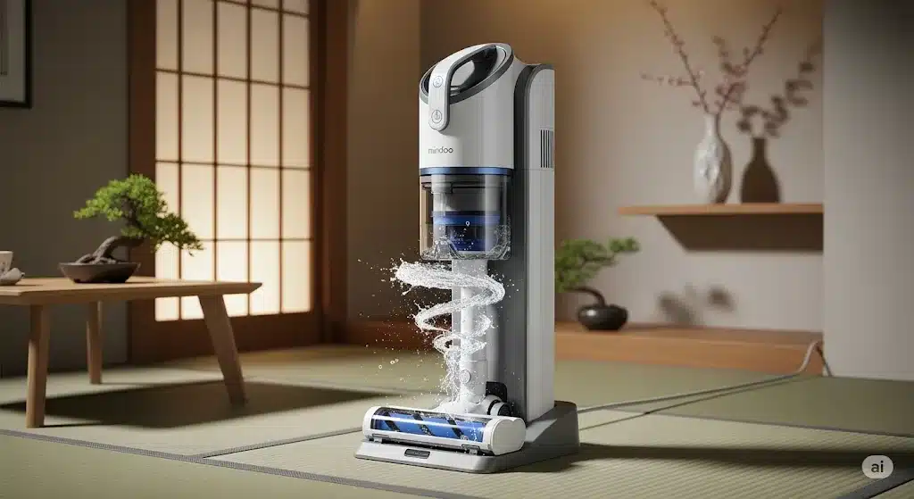⑦搭載されている便利な機能を紹介『ミンドーアクアエックス掃除機 口コミ デメリット』