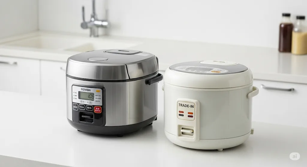 ⑫お得な下取り業者に依頼するメリット『炊飯器の捨て方 不燃ごみ』