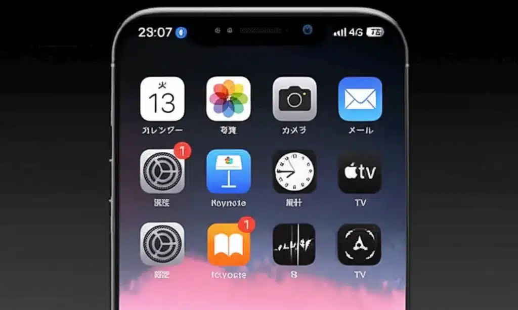 ⑤画面ミラーリングとは?青い表示のもう一つの理由『iPhone 左上 時計 青い 消えない 消す』