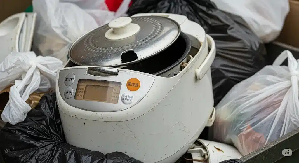 ①炊飯器の捨て方｜不燃ごみでOK？処分方法8選と費用を解説『炊飯器の捨て方 不燃ごみ』