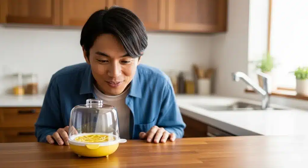 ③話題の電子レンジ用ゆで卵メーカーとは？『電子レンジ ニトリ 100均 ダイソー セリア ゆで卵メーカー 使い方』