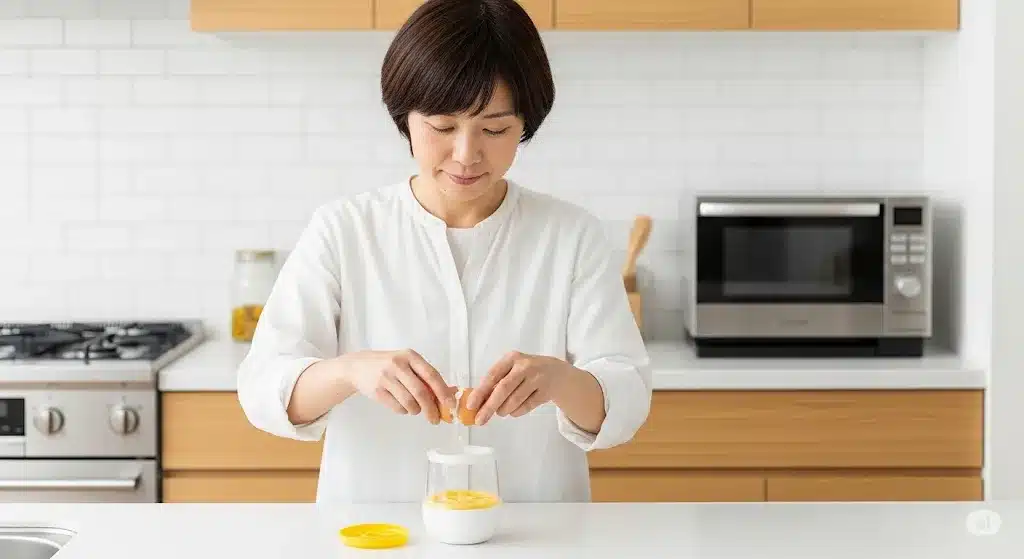 ②ニトリ・100均ダイソーセリア電子レンジゆで卵メーカー特徴と使い方『電子レンジ ニトリ 100均 ダイソー セリア ゆで卵メーカー 使い方』