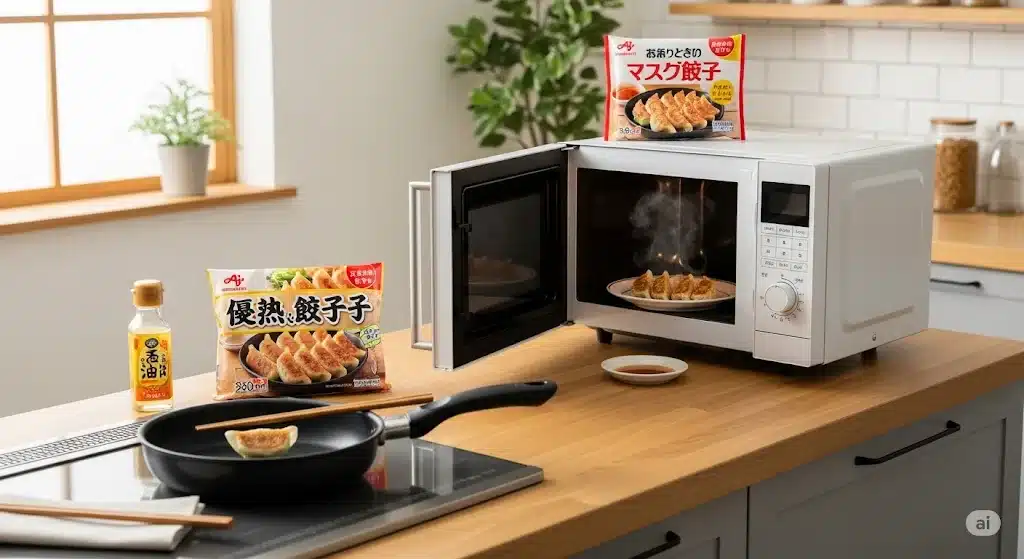 ⑩味の素の冷凍餃子は電子レンジで調理可能?『冷凍餃子 電子レンジ不可 なぜ』