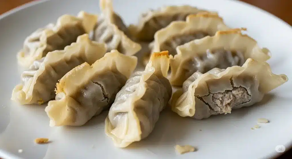 ④レンジ調理で餃子がパサパサになる理由『冷凍餃子 電子レンジ不可 なぜ』