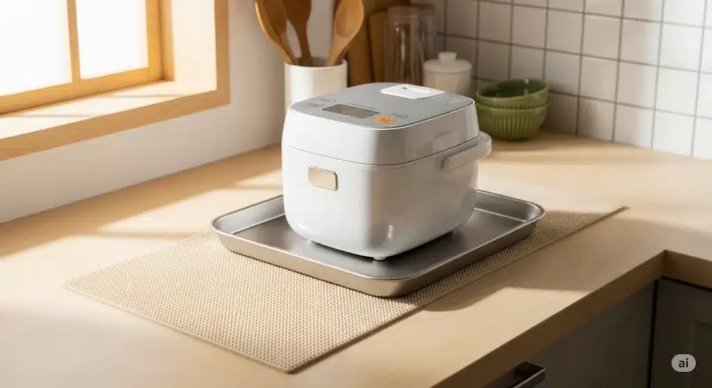 ⑯ダイソーで見つかるおすすめ商品『炊飯器の下に敷くもの 100均 ニトリ ダイソー』