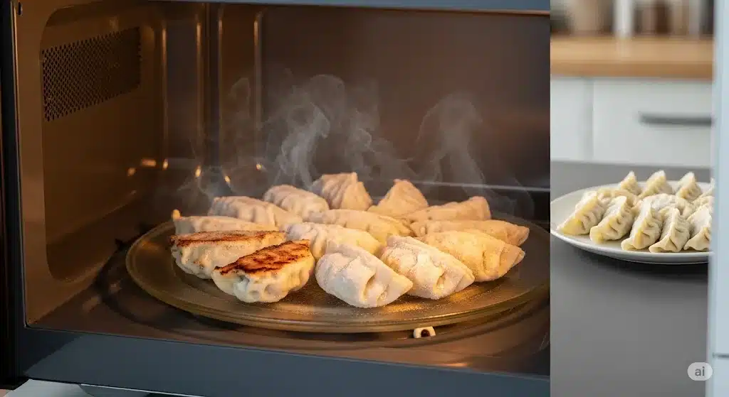 ②冷凍餃子が電子レンジ不可なのはなぜ?その理由を解説『冷凍餃子 電子レンジ不可 なぜ』
