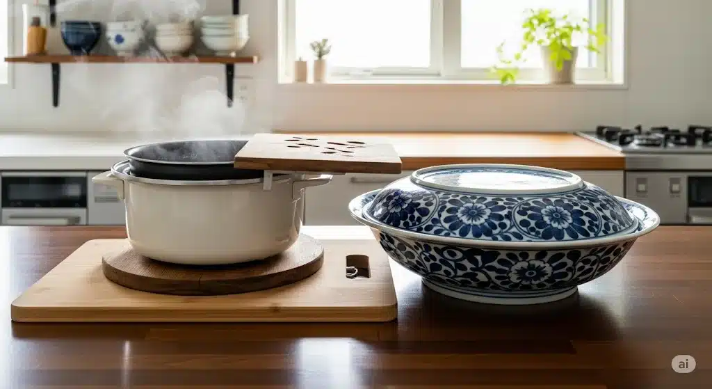 ⑥下に敷くものの代用アイデア『炊飯器の下に敷くもの 100均 ニトリ ダイソー』