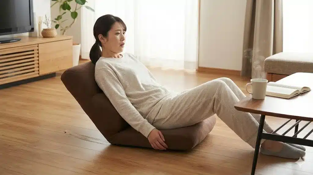 ②カインズのどこでも背もたれクッションは滑る？口コミ解説『カインズ どこでも 背もたれ クッション 滑る 口コミ ニトリ』