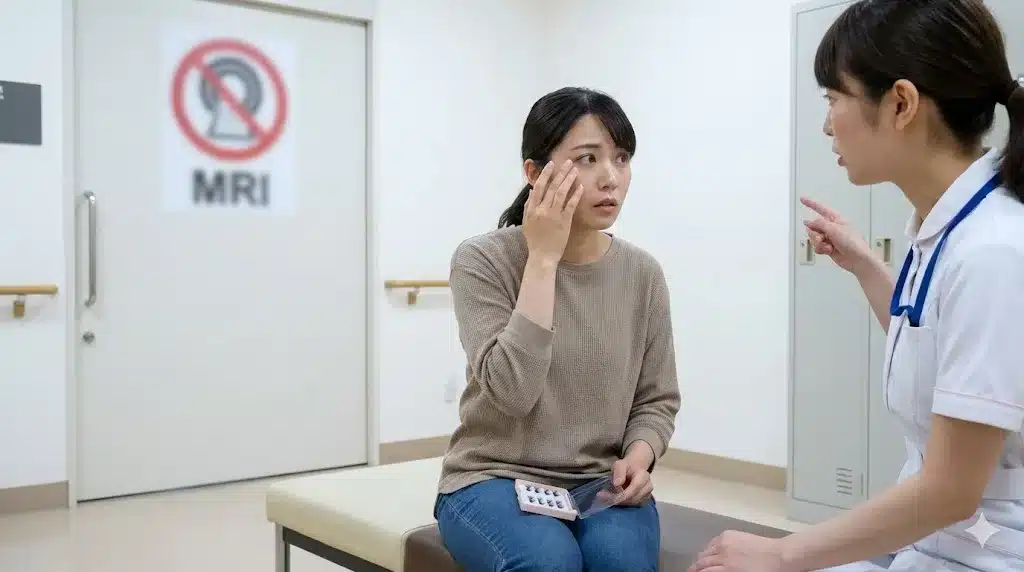 ⑤MRI検査や金属アレルギーに関する注意点『MAYSEEN WOSADO マグネット式 つけまつげ 危険性 知恵袋 口コミ 種類 デメリット 付け方』