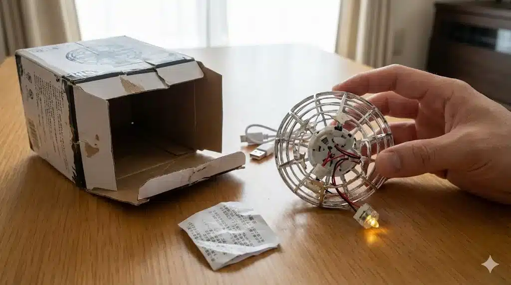 ⑤悪質なフライングボールの偽物の特徴と注意点『マジックフライングボール 飛ばない 偽物 本物見分け方 口コミ 遊び方』