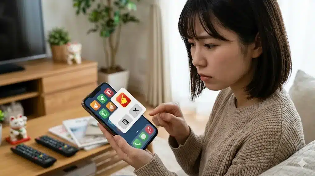 ②マイティークリーナー怪しい口コミや悪質アプリの消し方『マイティークリーナー 怪しい 口コミ 悪質なアプリ 消し方 偽クリーナーアプリ一覧 安全』