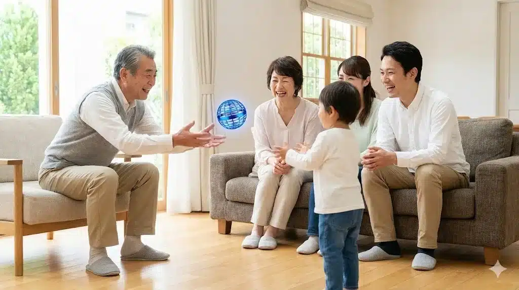 ⑩メリット:対象年齢が広く家族で楽しめる『マジックフライングボール 飛ばない 偽物 本物見分け方 口コミ 遊び方』