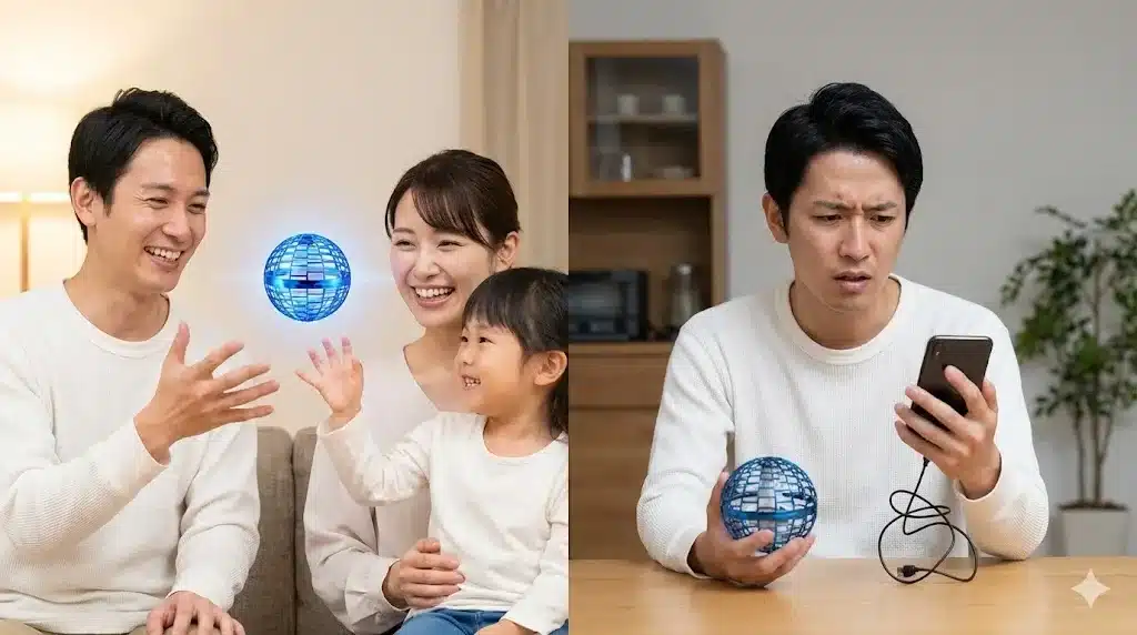 ⑥マジックフライングボールの口コミ徹底検証『マジックフライングボール 飛ばない 偽物 本物見分け方 口コミ 遊び方』