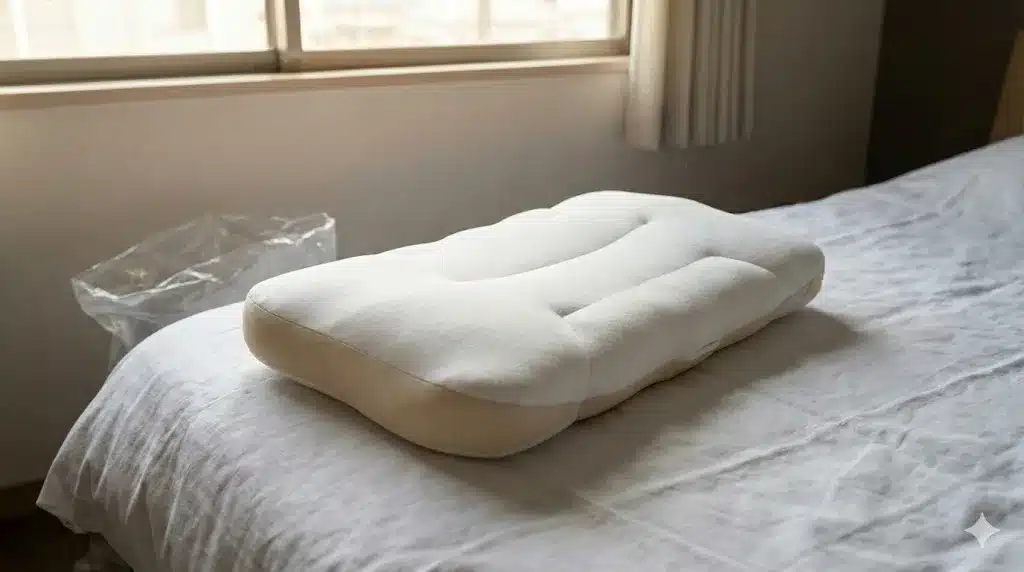 ⑯筆者が実際に購入した状況レポートと無重力枕で寝てみた感想『コストコ 昭和西川女神の無重力枕(まくら)の口コミ 評判』