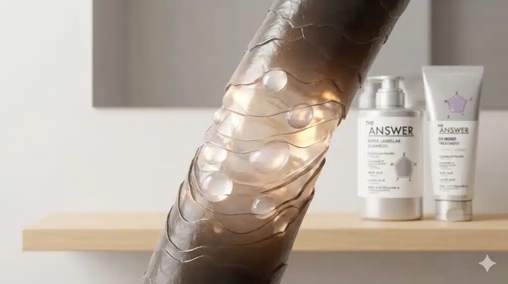 ⑨成分解析で分かるラメラ構造の保湿効果『ジアンサーシャンプー悪い口コミ 頭皮臭い 抜け毛 合わない人 どれが良い』