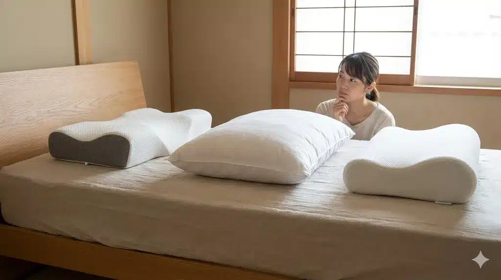 ⑮Derila枕とニトリやテンピュールを比較『derila ergo デリラエルゴ 枕 口コミ 評判 どこの国 公式サイト』