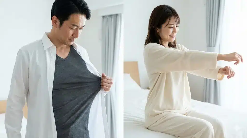 ⑥サイズ感や着圧に関する評判『ReD リファリカバリーウェア 口コミ 店舗 値段』