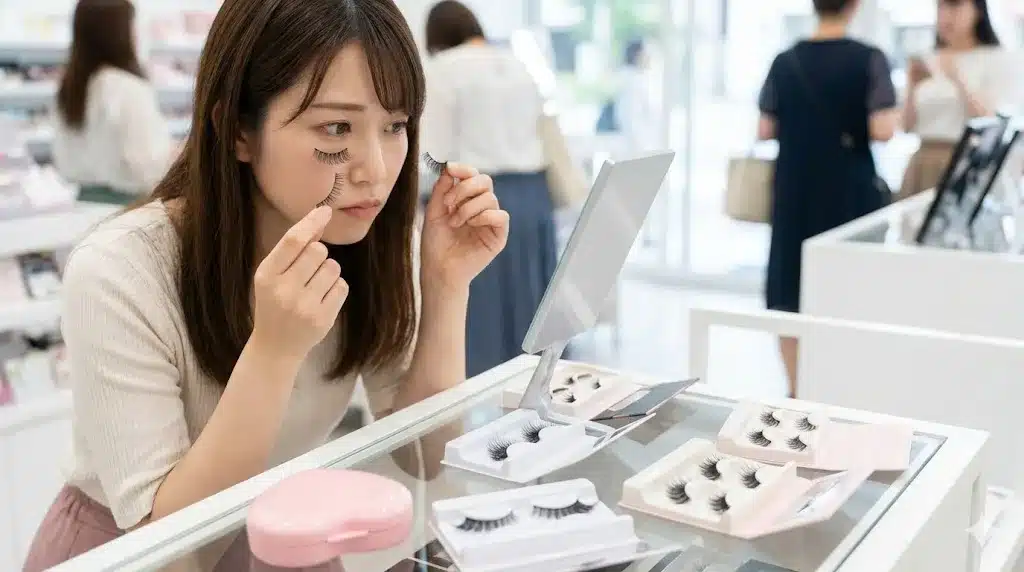 ⑧失敗しないマグネットつけまつげの選び方『MAYSEEN WOSADO マグネット式 つけまつげ 危険性 知恵袋 口コミ 種類 デメリット 付け方』