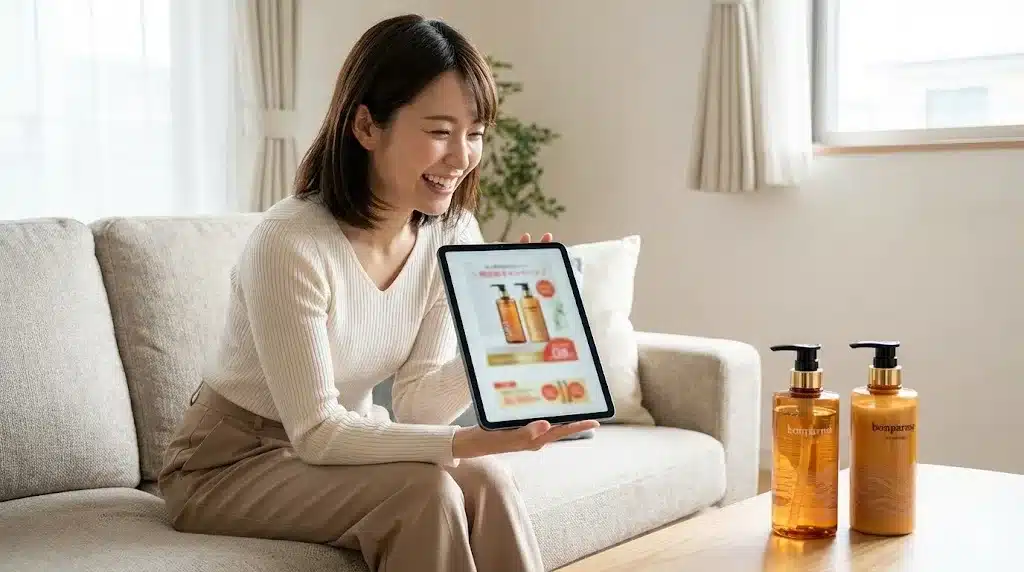 ⑬ボンパルムシャンプー公式サイトの最安値キャンペーン