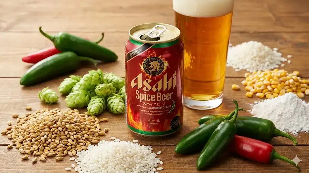 ⑭辛いだけじゃない？アサヒスパイスビールの成分と原料『アサヒスパイスビール まずい 口コミ どこで売ってる 評価 amazon辛い』