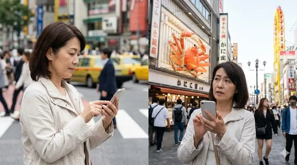 ⑪シュミタイムは関西の大阪でも使える?『シュミタイム 怪しい 口コミ 50代 関西 アプリ 出会い』