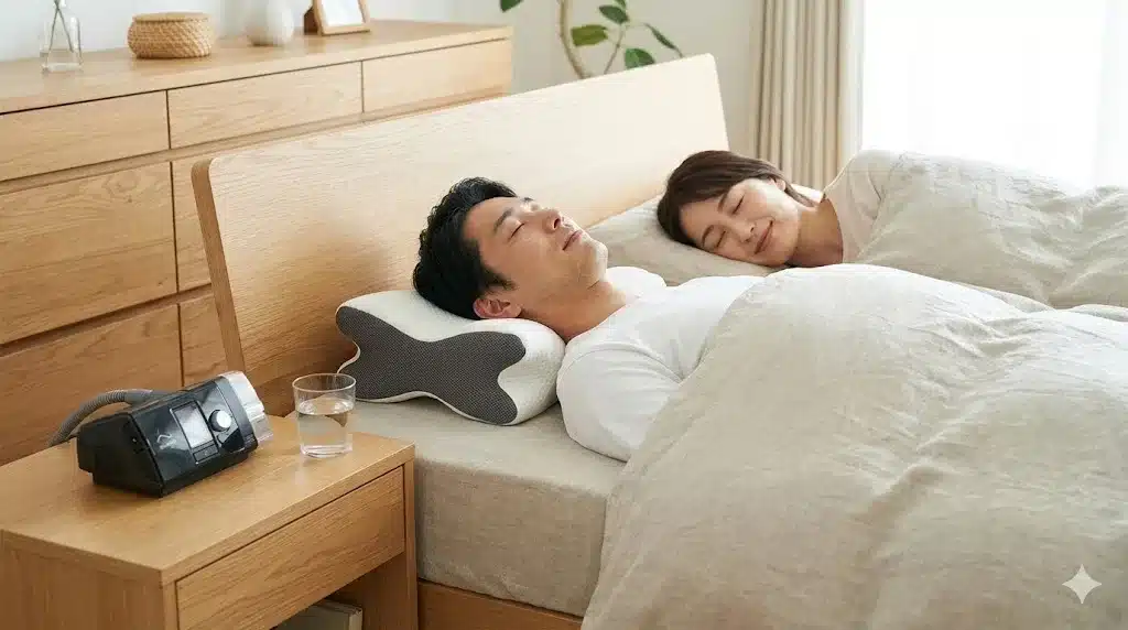 ⑤Derila枕 はいびきに効果？良い口コミの真実『derila ergo デリラエルゴ 枕 口コミ 評判 どこの国 公式サイト』