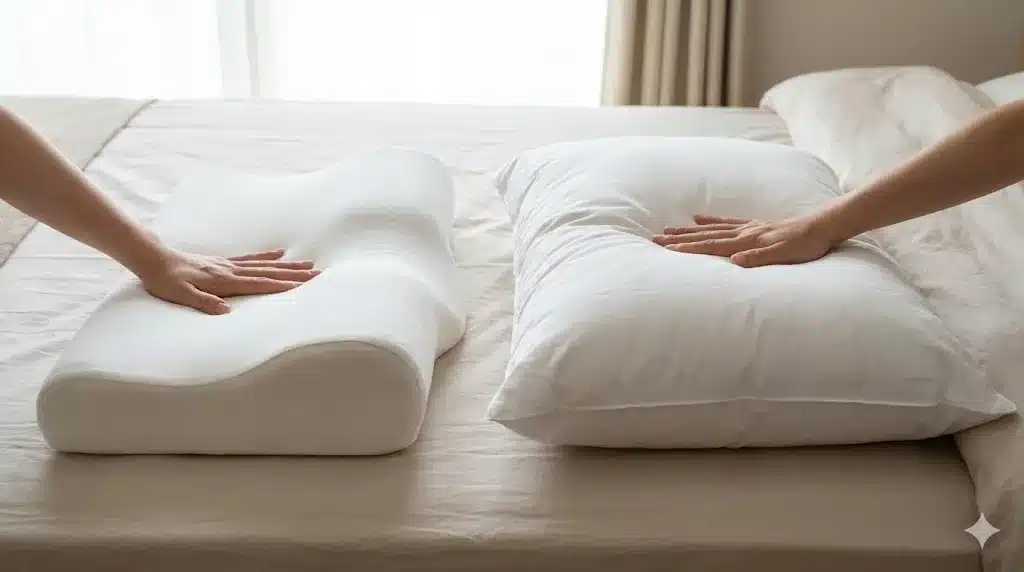 ⑧女神の無重力枕とホテルモードピローの違いを比較『コストコ 昭和西川女神の無重力枕(まくら)の口コミ 評判』