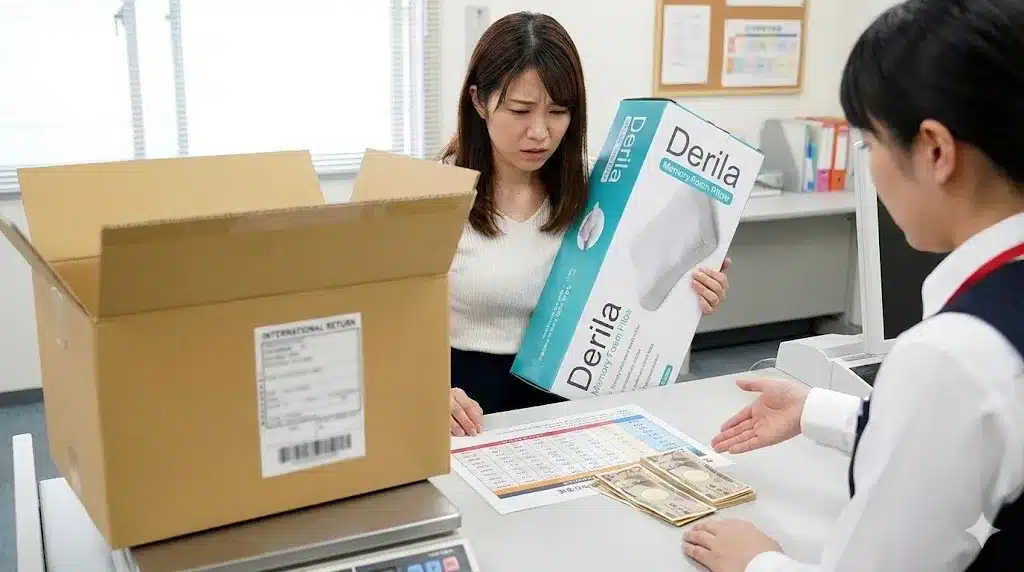 ⑬注意！Derila枕の返品方法と送料の罠『derila ergo デリラエルゴ 枕 口コミ 評判 どこの国 公式サイト』