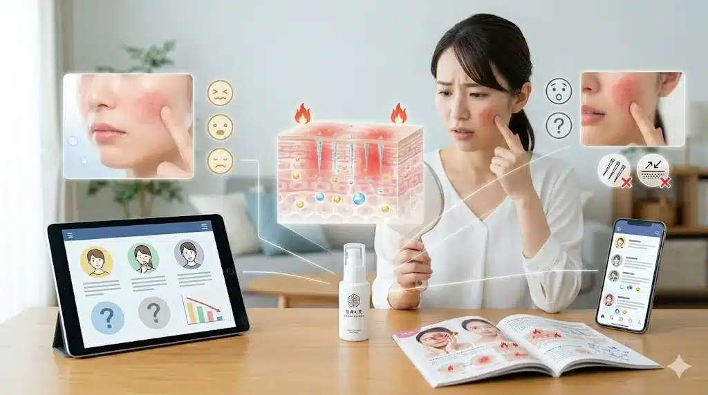 ④悪い口コミ:痛みやニードルセラム効果なしの声『長寿の里 シリカニードルセラム 副作用 効果 口コミ 効果なし 500円』