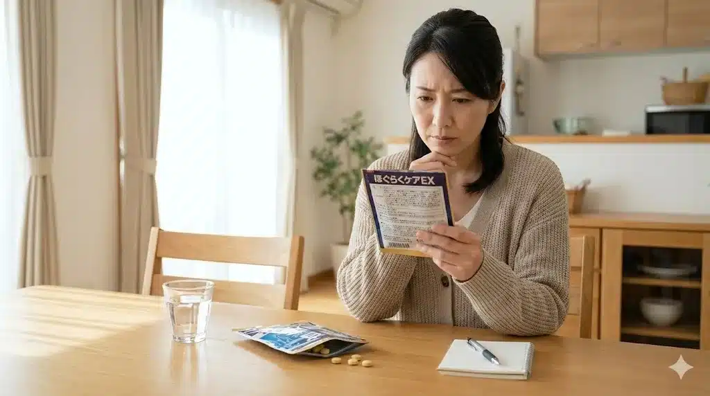 ④副作用はある？成分を分析『ほぐらくケアEX 成分 副作用 効果 口コミ 評判 評価』