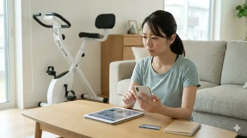 ⑧楽天やAmazon・ヨドバシでの販売状況と最安値の比較『スリムコアバイク2 効果 口コミ 1と2の違い』