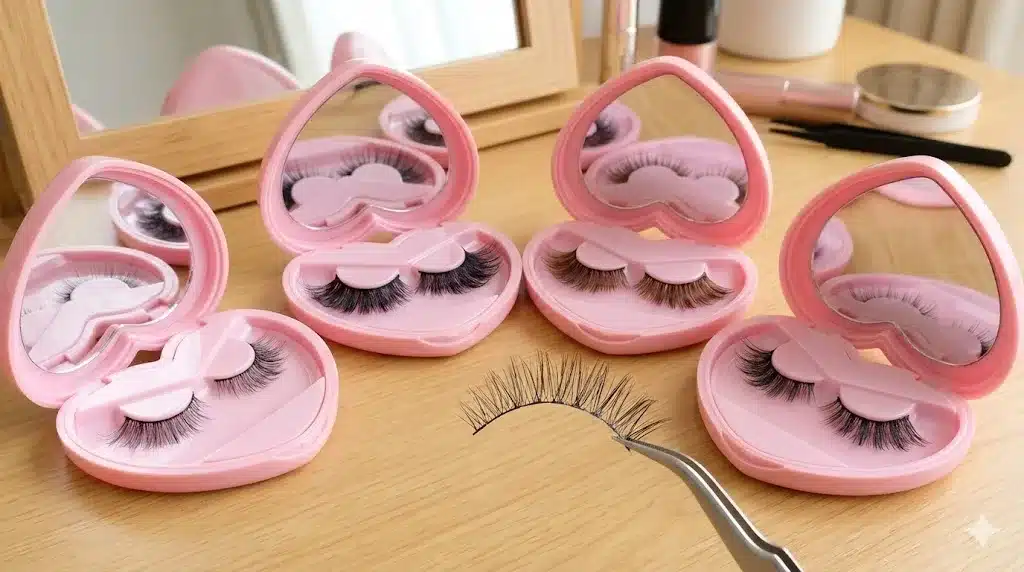 ⑩MAYSEENマグネット式つけまつげの種類と特徴『MAYSEEN WOSADO マグネット式 つけまつげ 危険性 知恵袋 口コミ 種類 デメリット 付け方』