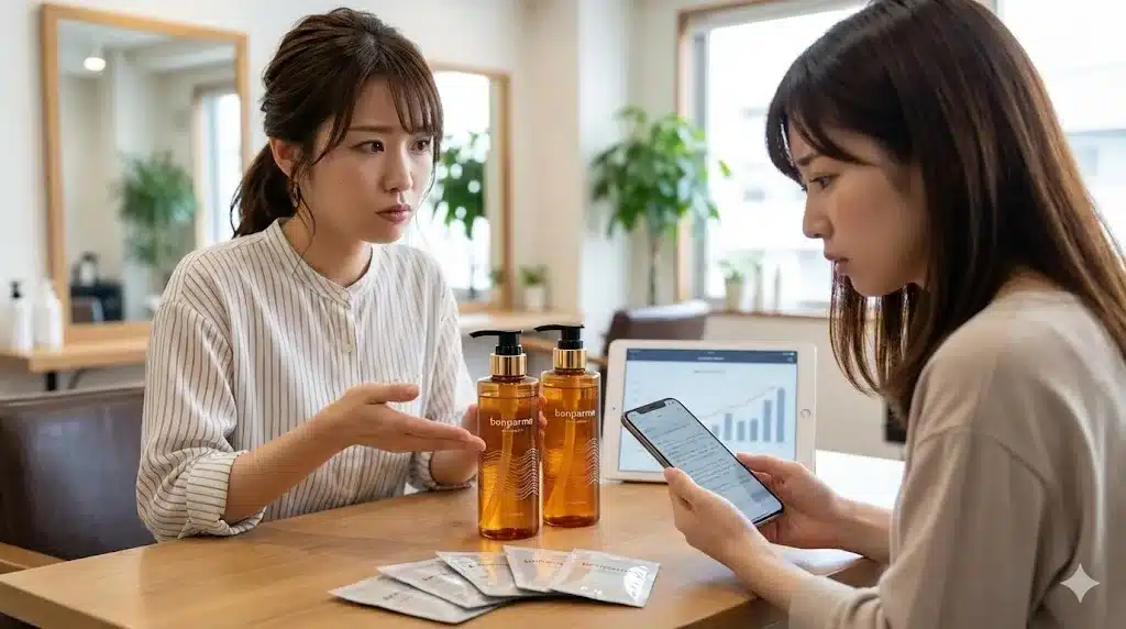 ②美容師評価のボンパルムシャンプー悪い口コミとお試し解説