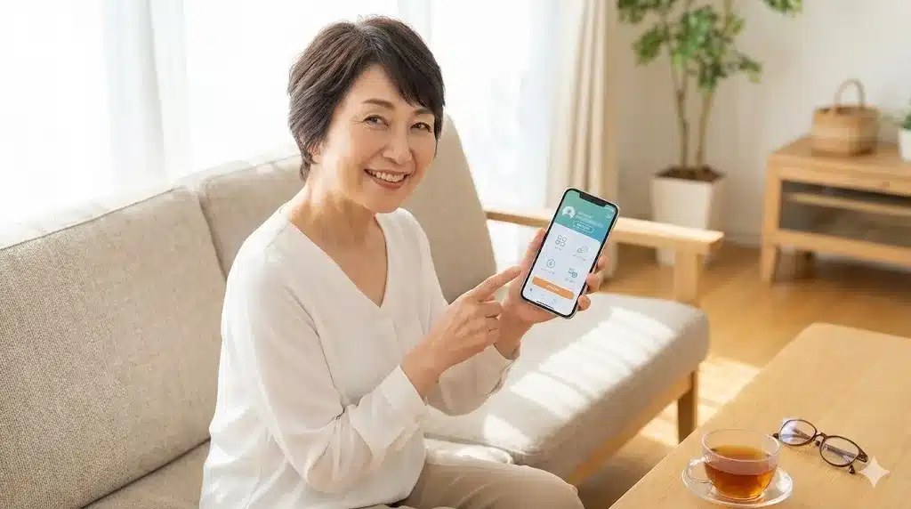 ⑧50代でも利用可能か?アプリの基本的な使い方と登録の流れ『シュミタイム 怪しい 口コミ 50代 関西 アプリ 出会い』