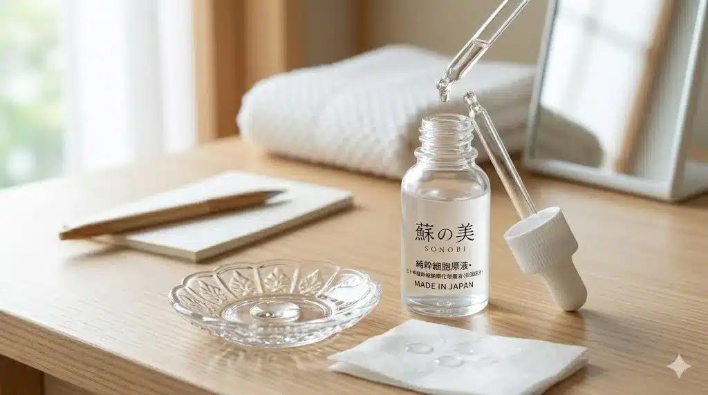 ⑤筆者が実際に購入し使用した状況をレポートしレビュー『蘇の美 シミ消える 口コミ 解約 効果 使い方 ドンキ Amazon』