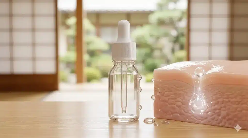 ⑨ヒト幹細胞エキスの浸透力と潤い効果の仕組み『蘇の美 シミ消える 口コミ 解約 効果 使い方 ドンキ Amazon』