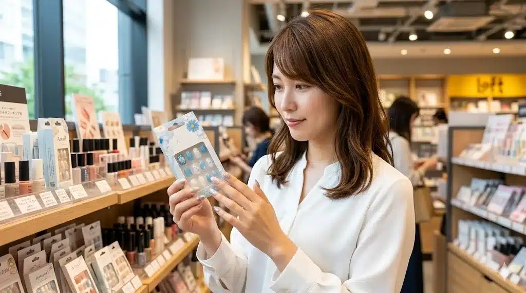 ②Anailネイルチップは怪しい？付け方やロフト販売と口コミ！『Anail ネイルチップ 怪しい 口コミ 付け方 ロフト どこの国 店舗』