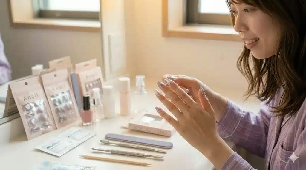 ⑭スターターセットはお得？価格とコスパ『Anail ネイルチップ 怪しい 口コミ 付け方 ロフト どこの国 店舗』