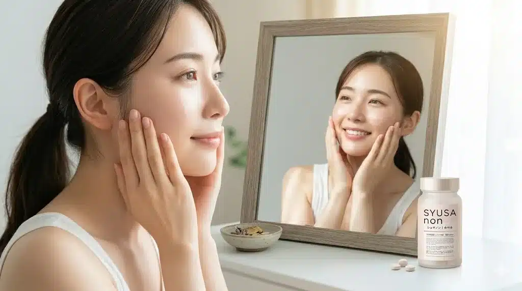 ⑥赤ら顔や酒さに期待できる効果とメリット『シュサノン 怪しい 内服薬錠剤 成分 口コミ 効果 どこで買える』