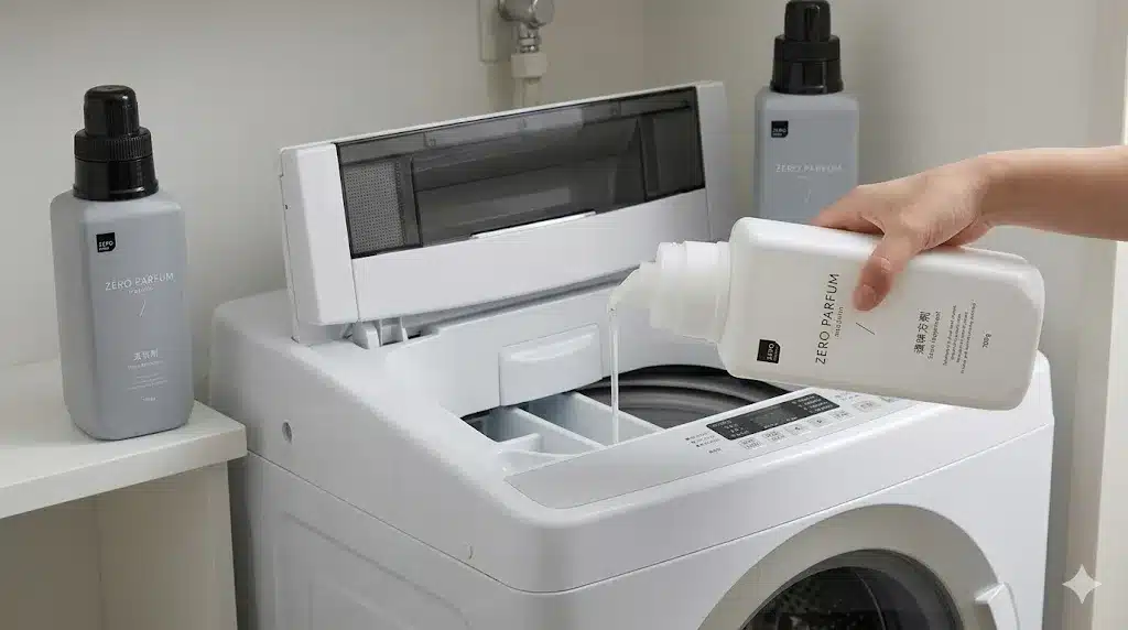 ②マツキヨmatsukiyoの洗濯洗剤ゼロパルファム成分と口コミ詳細『マツキヨmatsukiyoの洗濯洗剤 ゼロパルファム 口コミ 成分 洗浄力 部屋干し』