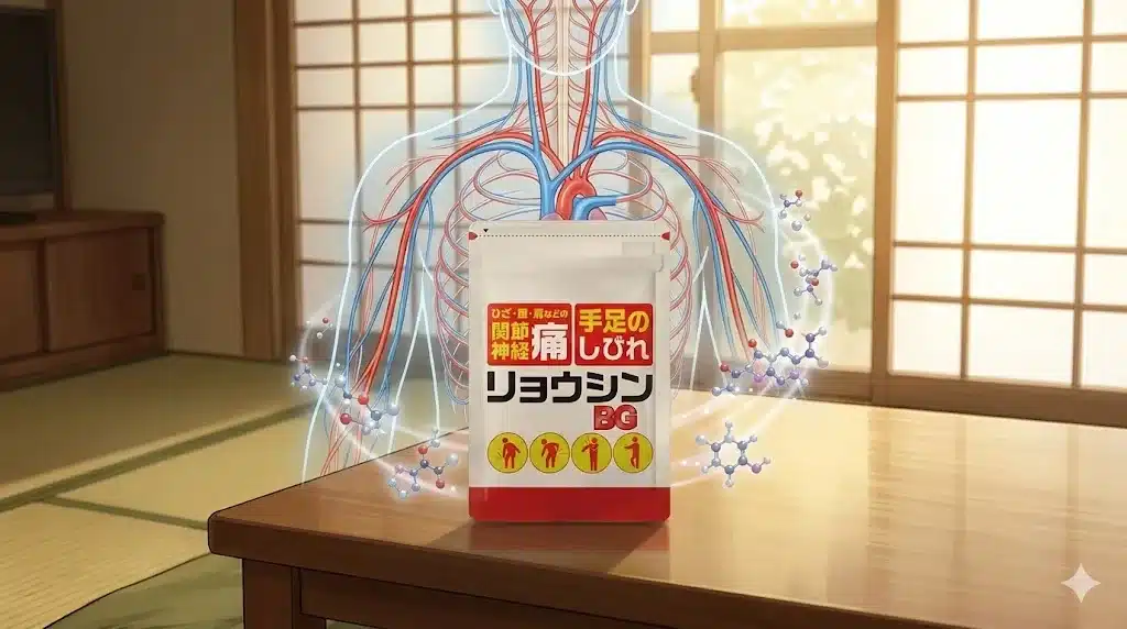 ③良い口コミ：手足のしびれや神経痛に『富山常備薬 リョウシンBG錠は効きますか 怪しい 口コミ 成分 BG錠JV錠違い 副作用』