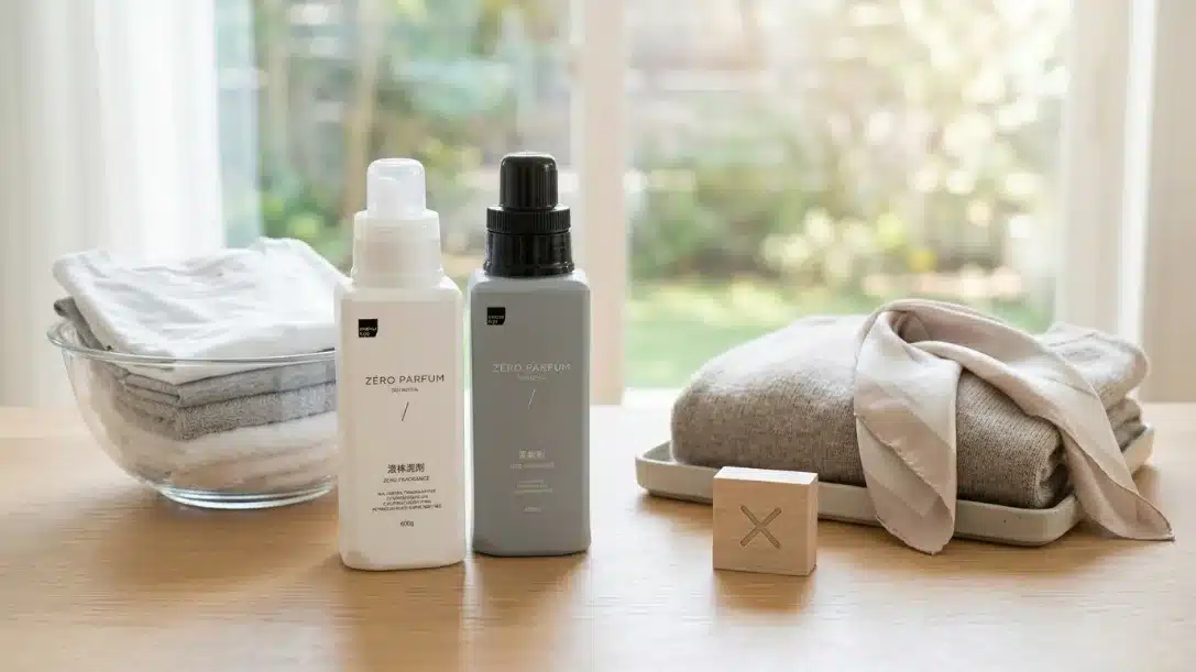 ①購入前のよくある質問と回答『マツキヨmatsukiyoの洗濯洗剤 ゼロパルファム 口コミ 成分 洗浄力 部屋干し』