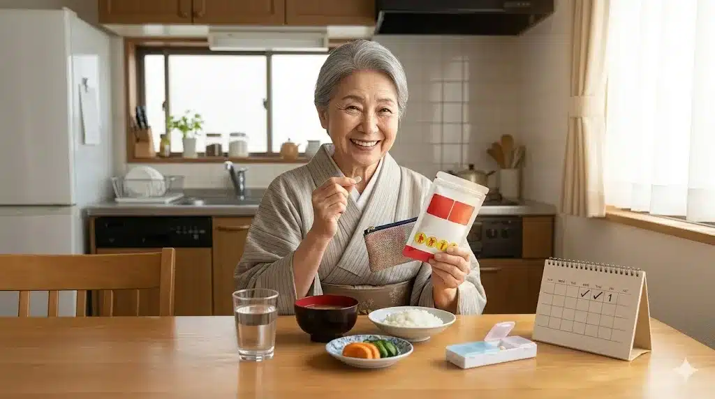 ⑤メリット：有効成分が1日1回で摂れる『富山常備薬 リョウシンBG錠は効きますか 怪しい 口コミ 成分 BG錠JV錠違い 副作用』