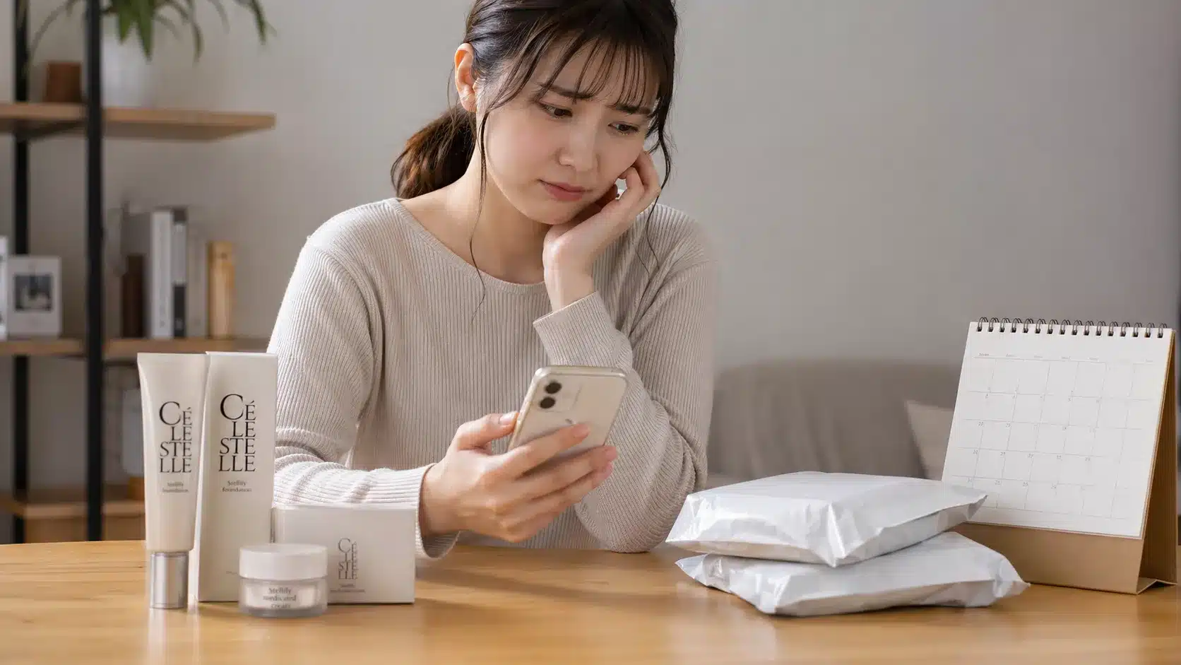 ⑤悪い口コミ：効果の遅さと解約に関する不満『セレスティル ファンデーション シミ消し 薬用クリーム 口コミ シミ消える 解約』