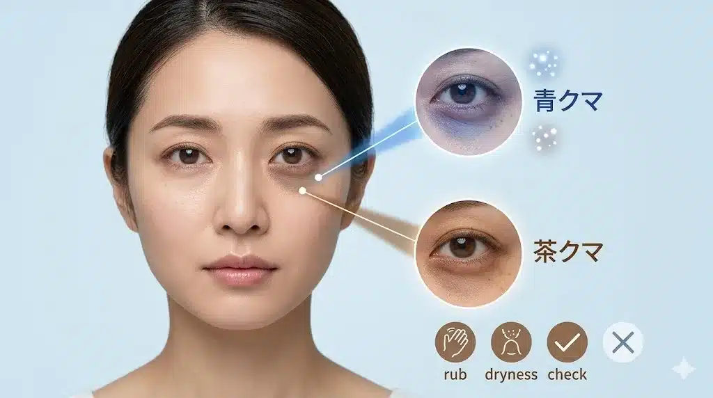 ⑬クマへの効果は？原因別の見極めが重要『バクチニードルショットアイクリーム 口コミ 効果 使い方 どこに売ってる 二重になる』