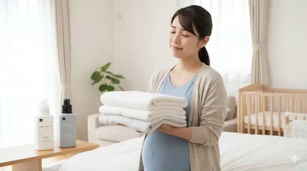 ⑧洗濯洗剤が無香料であることのメリット『マツキヨmatsukiyoの洗濯洗剤 ゼロパルファム 口コミ 成分 洗浄力 部屋干し』